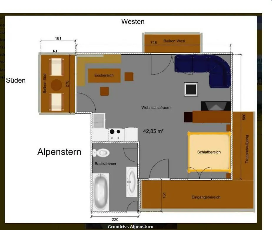Ferienwohnung Alpenstern Rieden am Forggensee 0*,  Germany